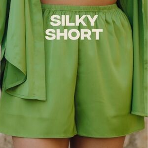 Daily Drills Green Silk Short